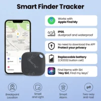 Long Distance Smart Tag GPS Tracker for Air Tag Key Finder Pet Wallet Bike Anti-lost Alarm Mini Locator Works with iOS Find My - Image 2