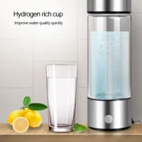 Hydrogen Generator Water Cup Filter Ionizer Maker 420ML Hydrogen-Rich Water Portable Super Antioxidants ORP Hydrogen Bottle - Image 2