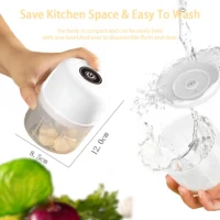 Electric Food Chopper Mini Garlic Chopper USB Meat Grinder Electric Vegetable Crusher Garlic Masher Machine for Kitchen Gadgets - Image 6