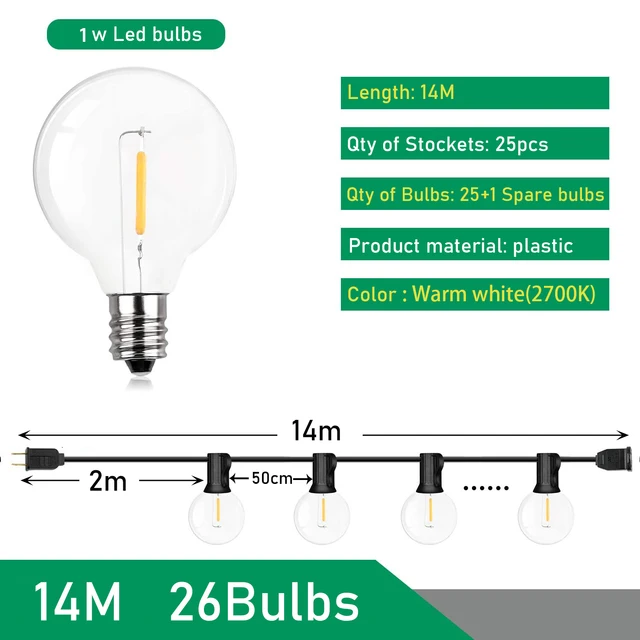 14M 26Bulbs