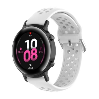 20mm Clasp Solid Color Sport Wrist Strap Watchband