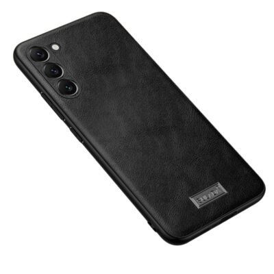 SULADA Shockproof TPU Hybrid Handmade Leather Phone Case