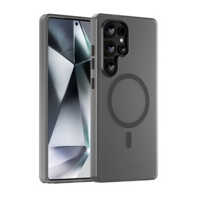 MagSafe Frosted Translucent TPU + PC Full Coverage Phone Case