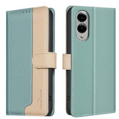 Color Matching RFID Anti-theft Leather Phone Case