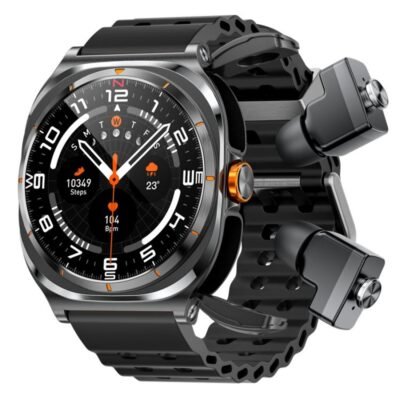 HAMTOD GT98 Headphones Smart Watch,1.53 inch, Support Bluetooth Call / NFC / Heart Rate